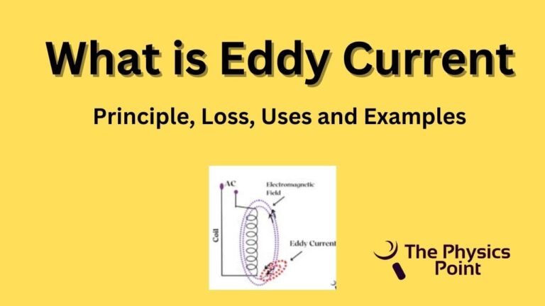 What is Eddy Current? Principle, Loss, Uses and Examples