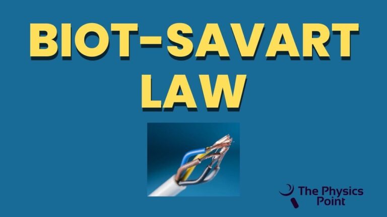 Biot-Savart Law | Statement, Derivation, Use and Example