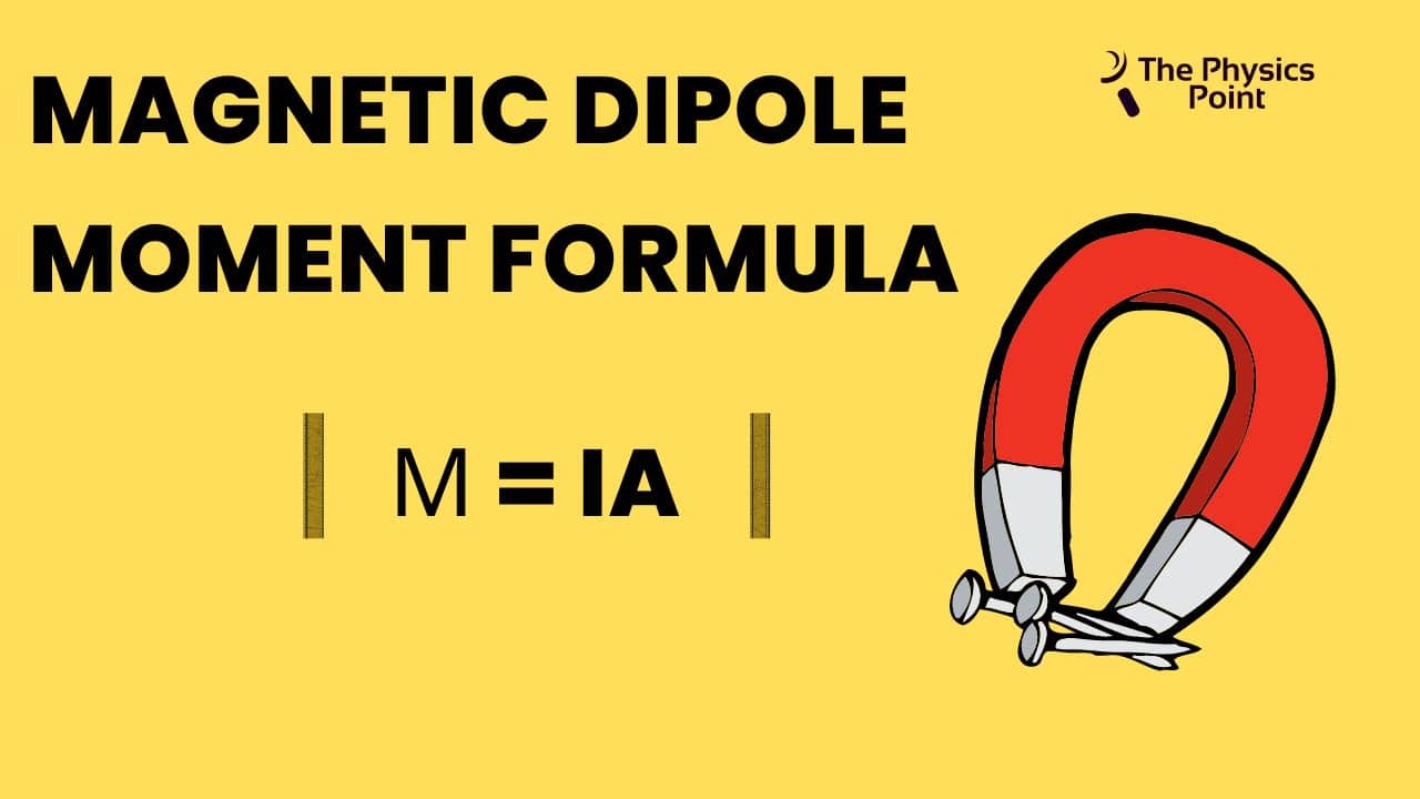 What Is Magnetic Dipole Moment Definition Formula And Unit