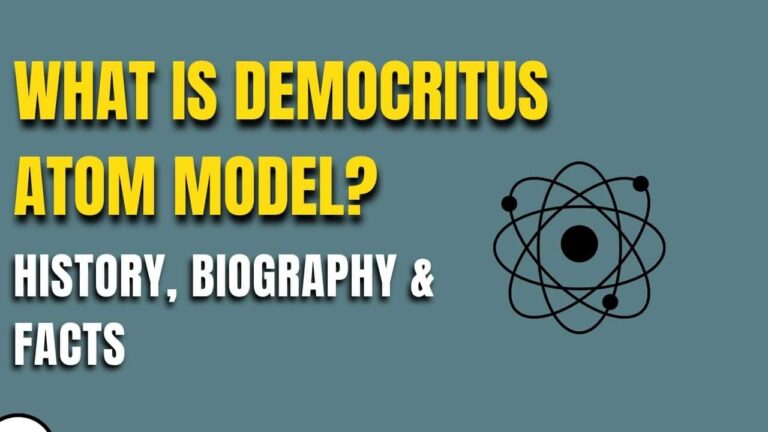 What is Democritus Atom Model? History, Biography and Facts