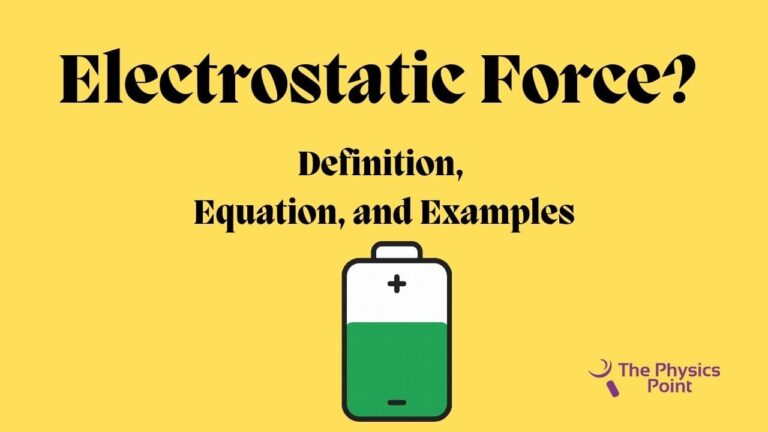 What is Electrostatic Force? Definition, Equation and Examples