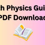 11th Physics Guide PDF Download