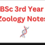 BSc 3rd Year Zoology Notes PDF