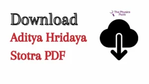 Download Aditya Hridaya Stotra PDF