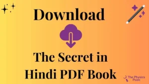 Download The Secret in Hindi PDF Book