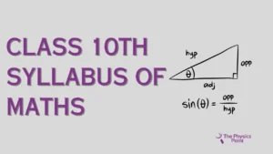 RD Sharma Class 10 PDF Syllabus Of Maths