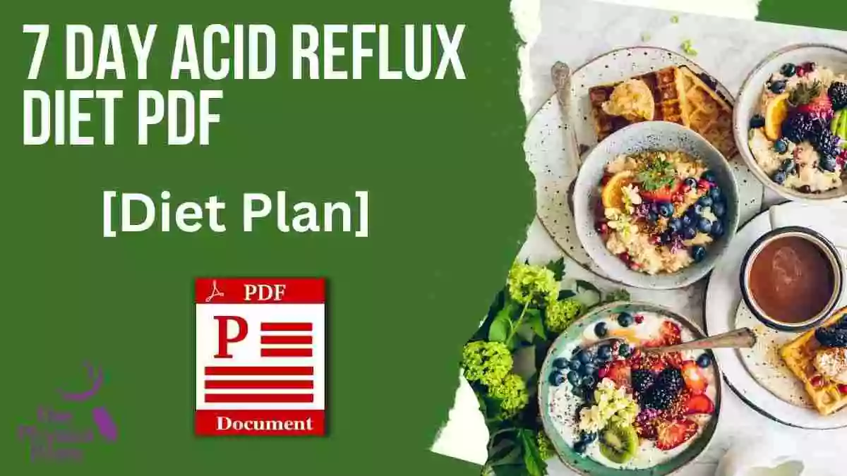 7 Day Acid Reflux Diet PDF