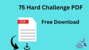 75 Hard Challenge PDF Free Download