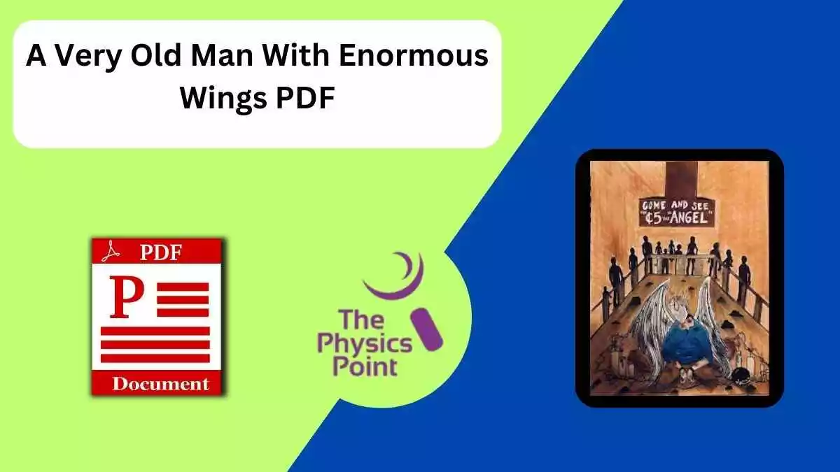 A Very Old Man With Enormous Wings PDF
