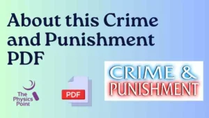 About this Crime and Punishment PDF