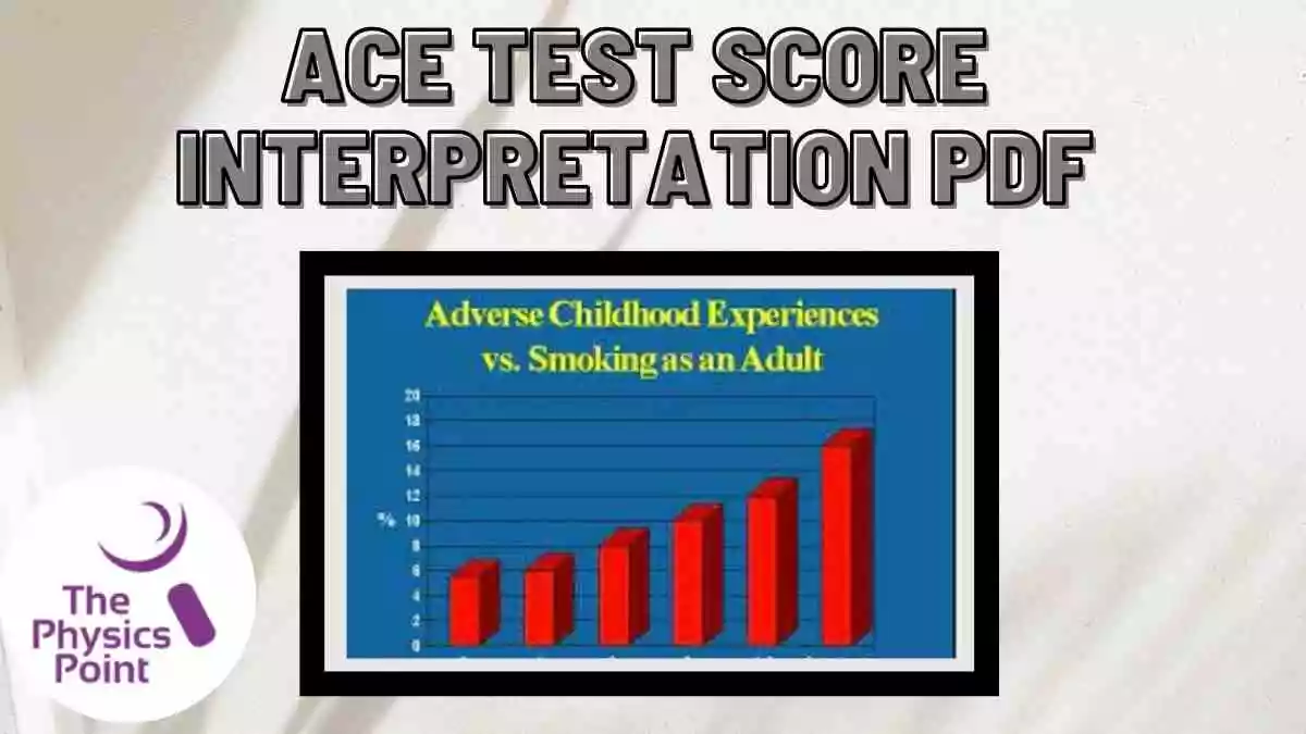 Ace Test Score Interpretation PDF