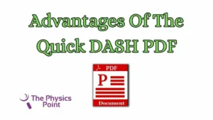Advantages Of The Quick DASH PDF