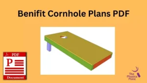 Benifit Cornhole Plans PDF