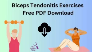 Biceps Tendonitis Exercises Free PDF Download