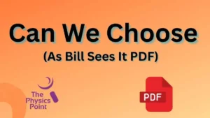 Can We Choose (As Bill Sees It PDF)