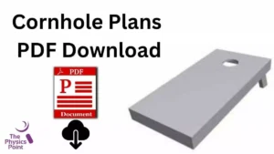 Cornhole Plans PDF Download