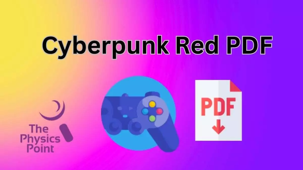Cyberpunk Red PDF