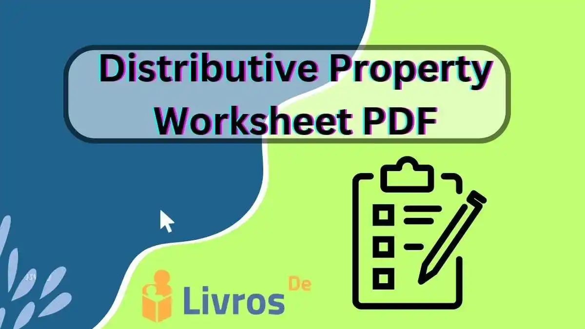 Distributive Property Worksheet PDF