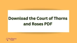 Download Court of Thorns and Roses PDF
