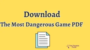 Download The Most Dangerous Game PDF