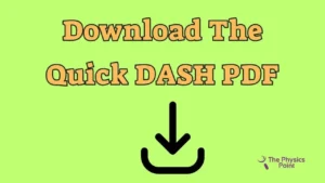 Download The Quick DASH PDF