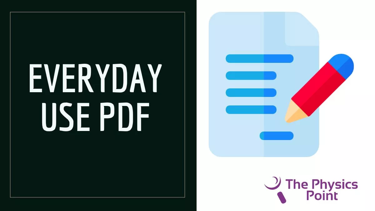 Everyday Use PDF