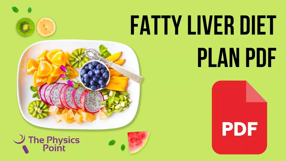 Fatty Liver Diet Plan PDF