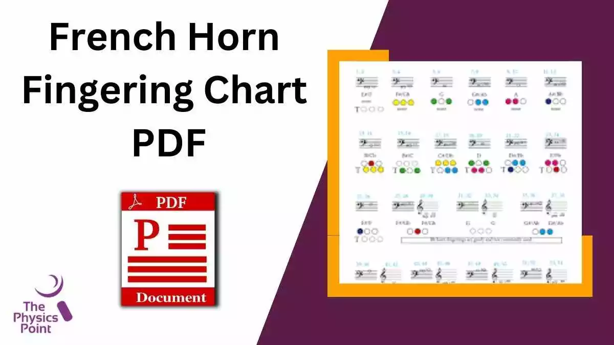 French Horn Fingering Chart PDF
