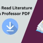 How to Read Literature Like a Professor PDF