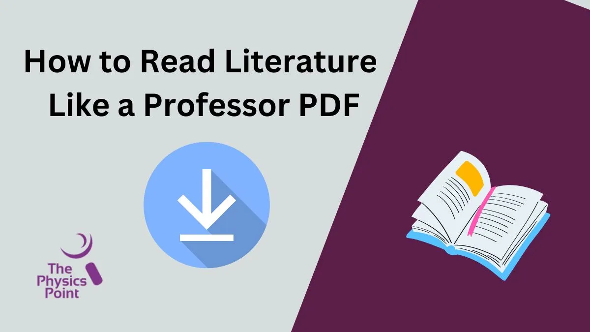 How to Read Literature Like a Professor PDF