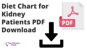 Indian Diet Chart for Kidney Patients PDF
