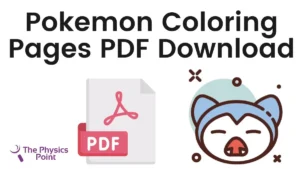 Legendary Pokemon Coloring Pages PDF