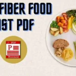 Low Fiber Food List PDF
