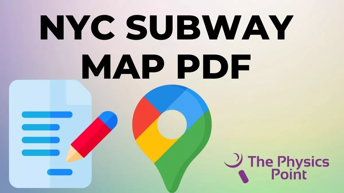 NYC Subway Map Pdf