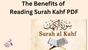 The Benefits of Reading Surah Kahf PDF