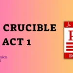 The Crucible PDF Act 1