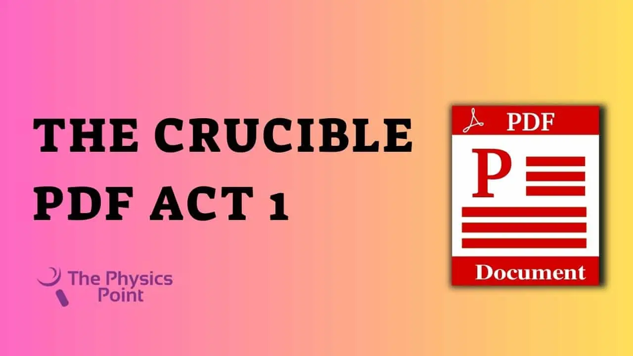 The Crucible PDF Act 1
