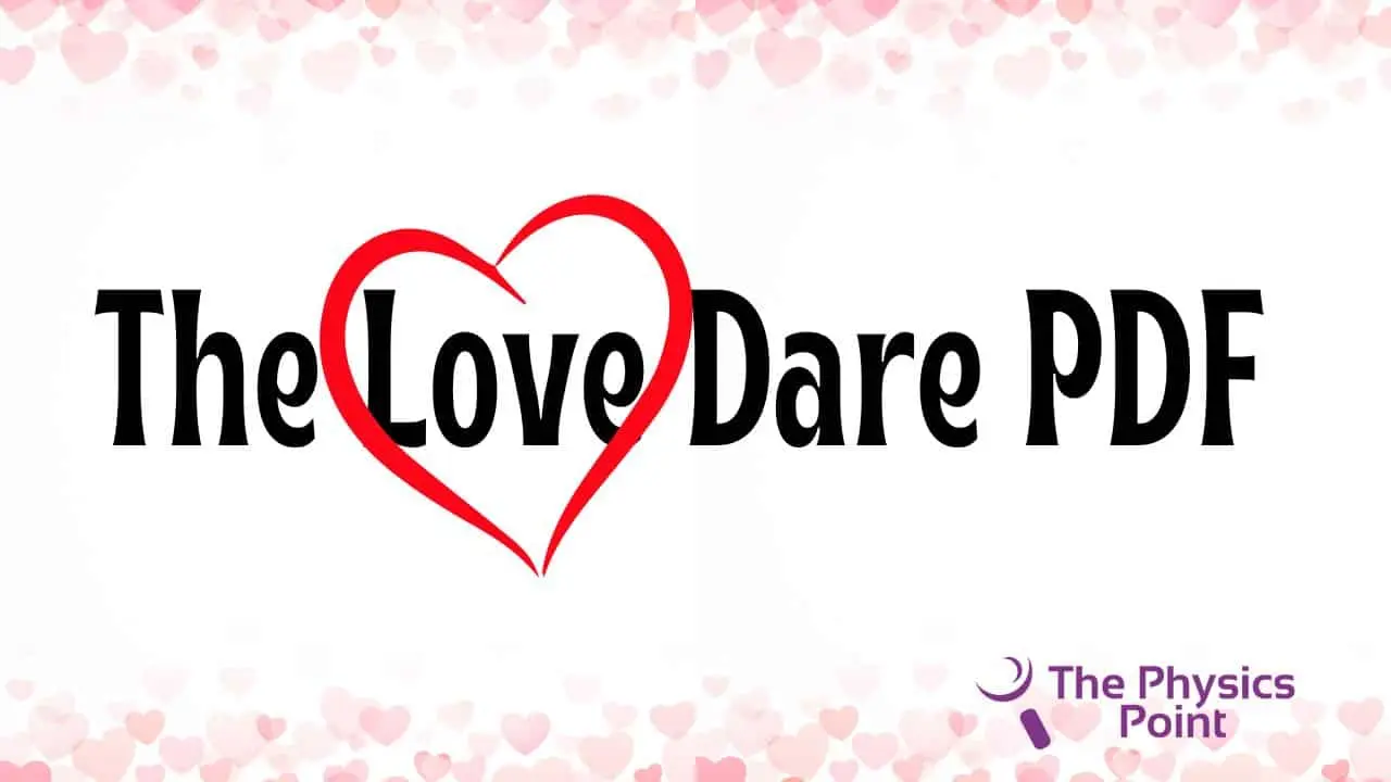 The Love Dare PDF