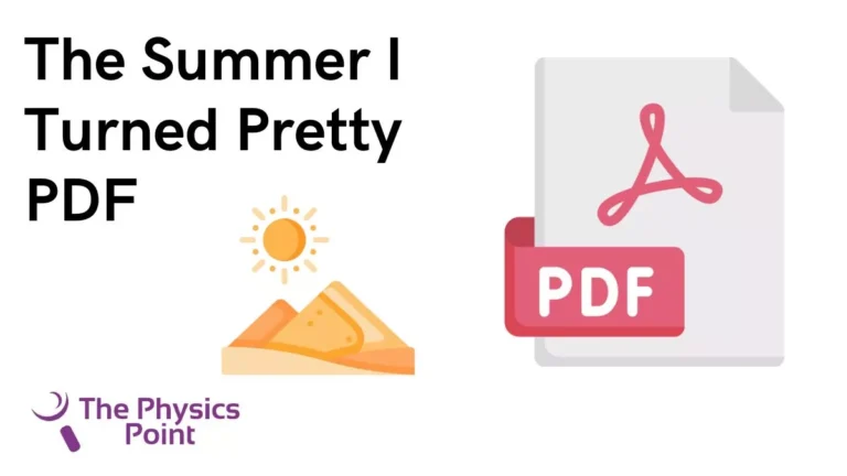 The Summer I Turned Pretty PDF Free Download By Jenny Han (2024)