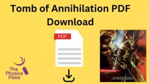 Tomb of Annihilation PDFDownload
