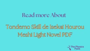 Tondemo Skill de Isekai Hourou Meshi Light Novel PDF