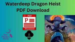 Waterdeep Dragon Heist PDF Download