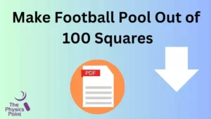 free football pool template excel