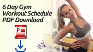 gym workout plan pdf download with pictures