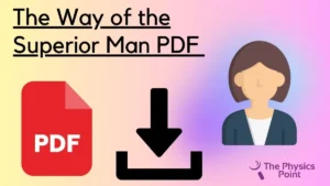 the way of the superior man PDF download in hindi