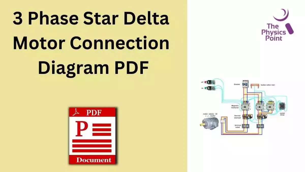 3 Phase Star Delta Motor Connection Diagram PDF