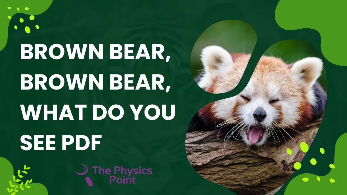 Brown Bear, Brown Bear, What Do You See PDF