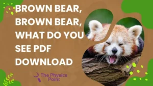 Brown Bear, Brown Bear printable book pdf free,