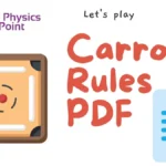Carrom Rules PDF