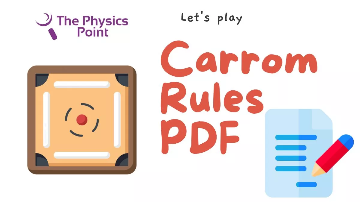 Carrom Rules PDF